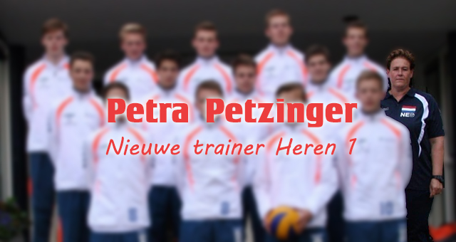 Petra Petzinger, nieuwe trainer heren 1